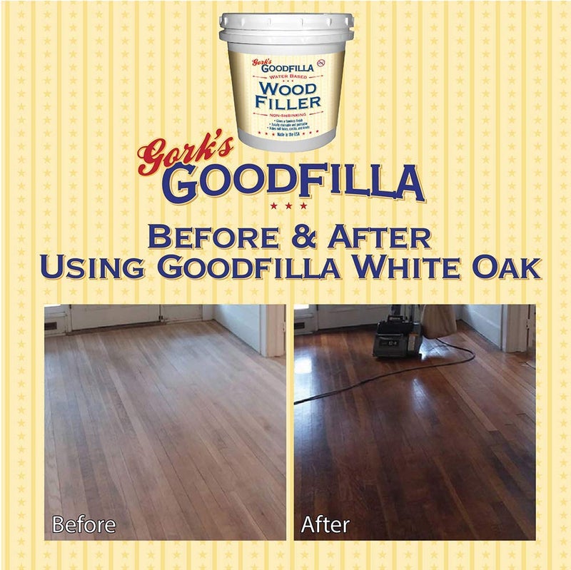 Goodfilla Walnut, 8 oz, Wood and Grain Filler, Stainable, Tintable, Sandable, Zero Waste, Non-Toxic, USA Made - Image 2
